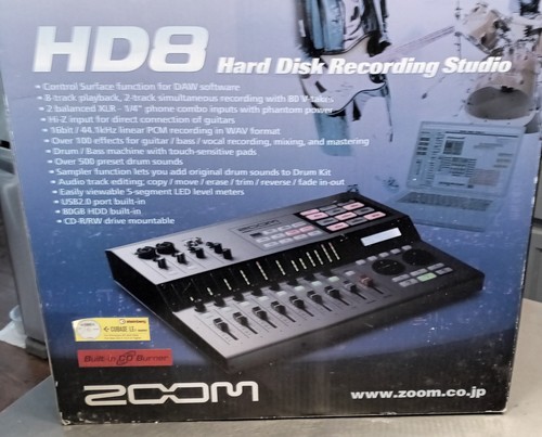 Zoom hd8 hard - zoom,